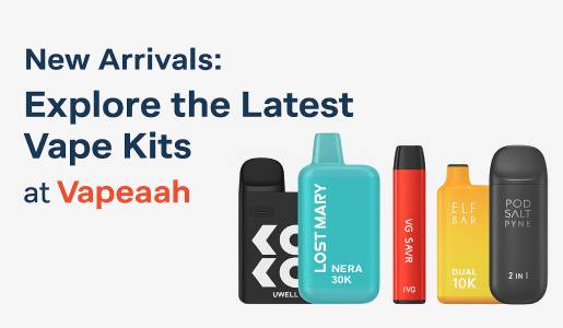 New Arrivals: Check out the newest vape kits at Vapeaah